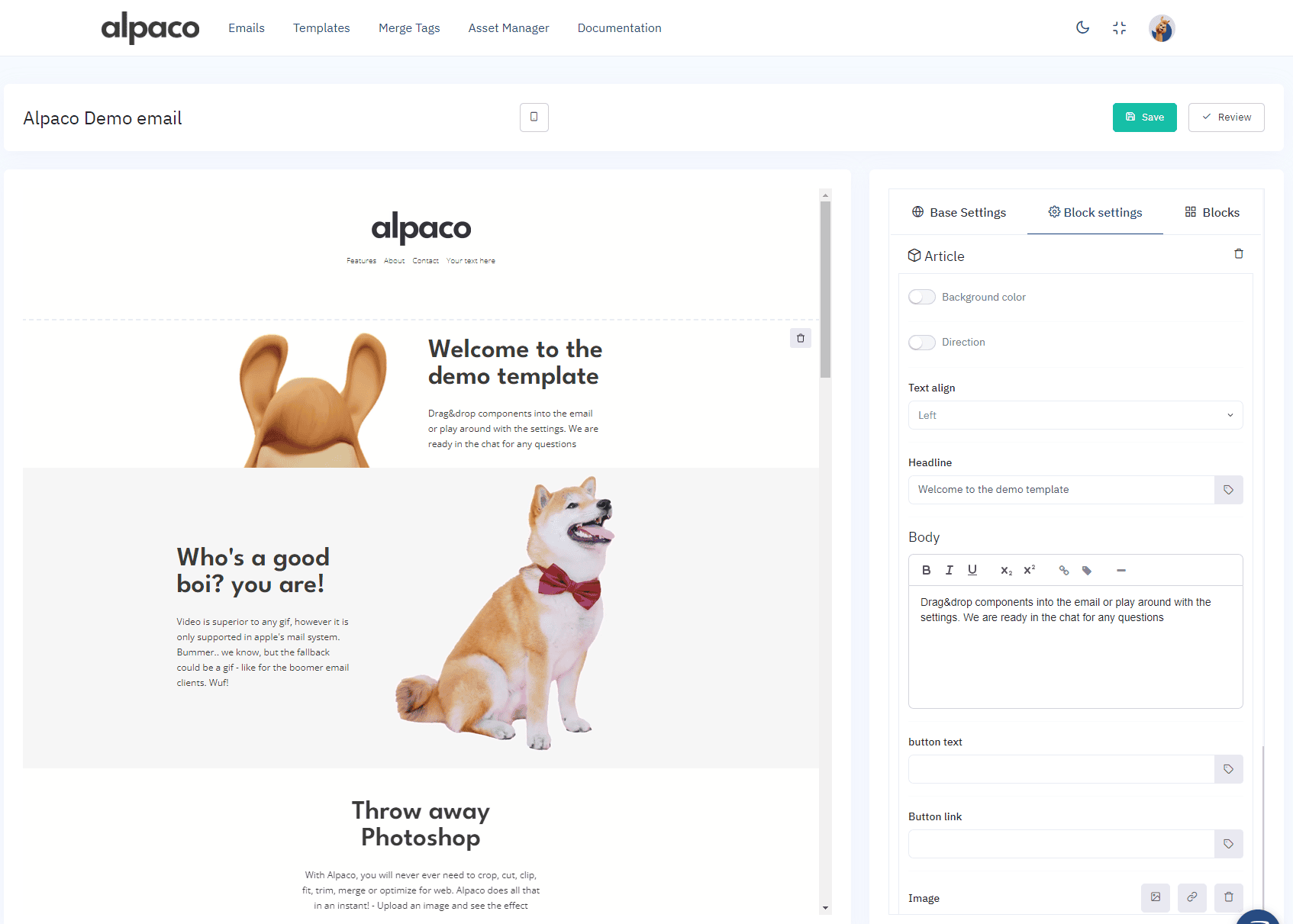 アルパコクリエイトメール