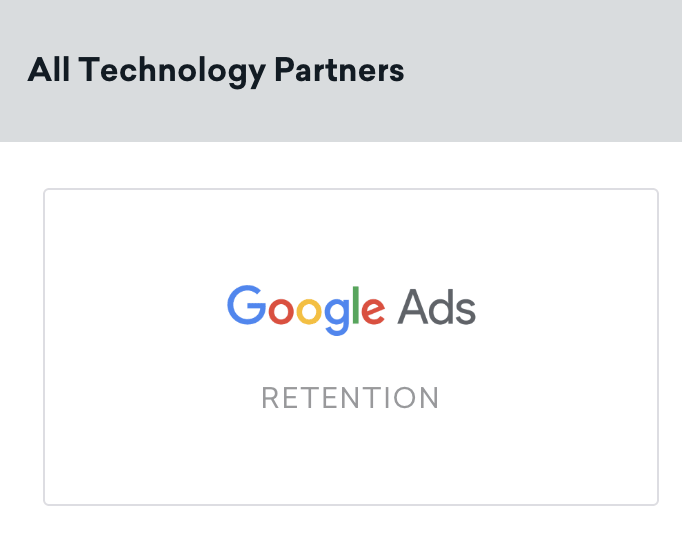 Google 広告テクノロジーパートナー。