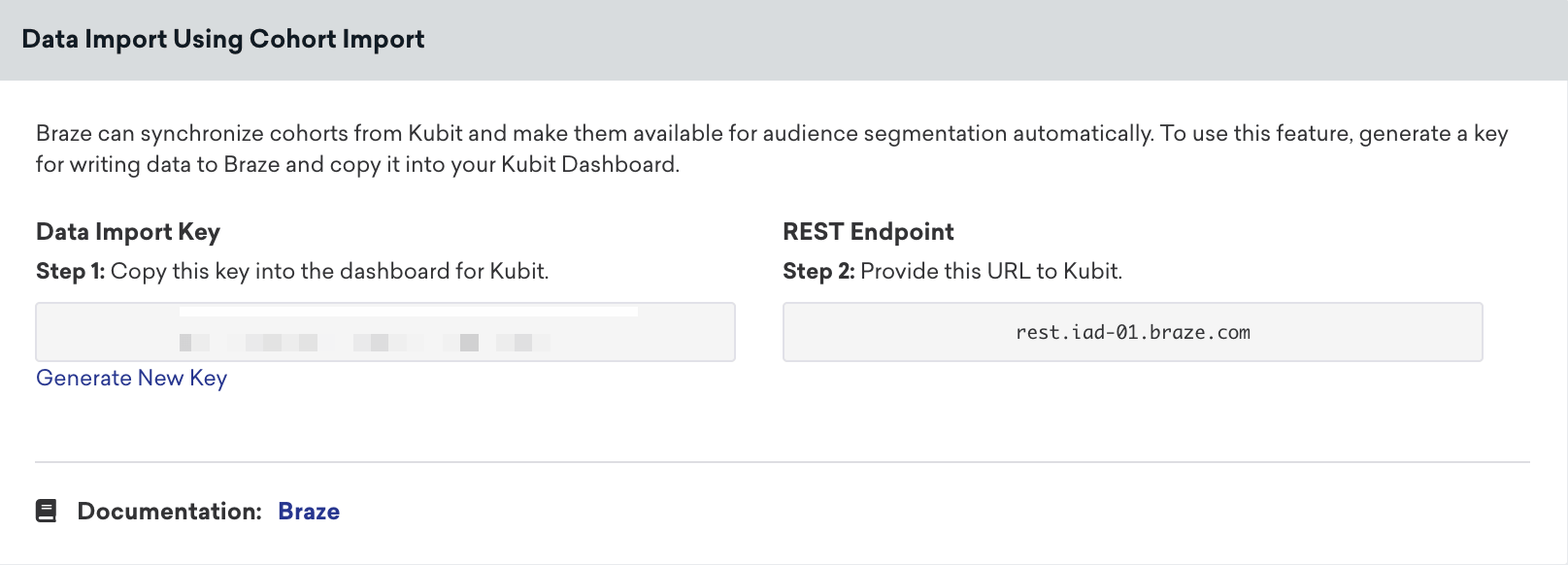 BrazeのKubitテクノロジーパートナーのページ。