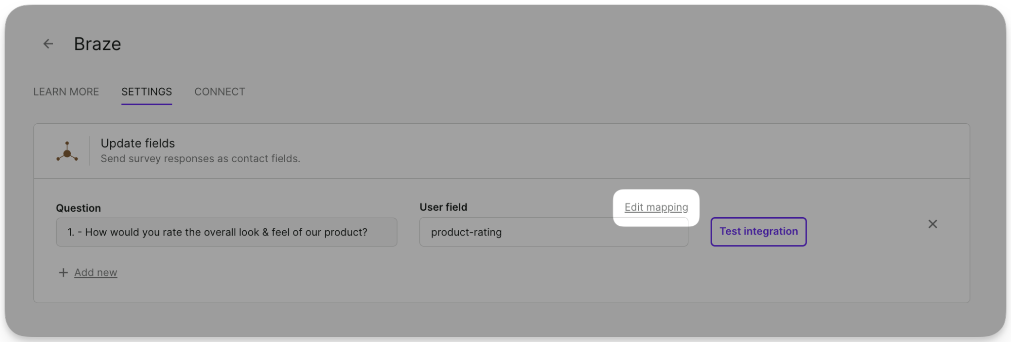 属性値としてのアンケート回答